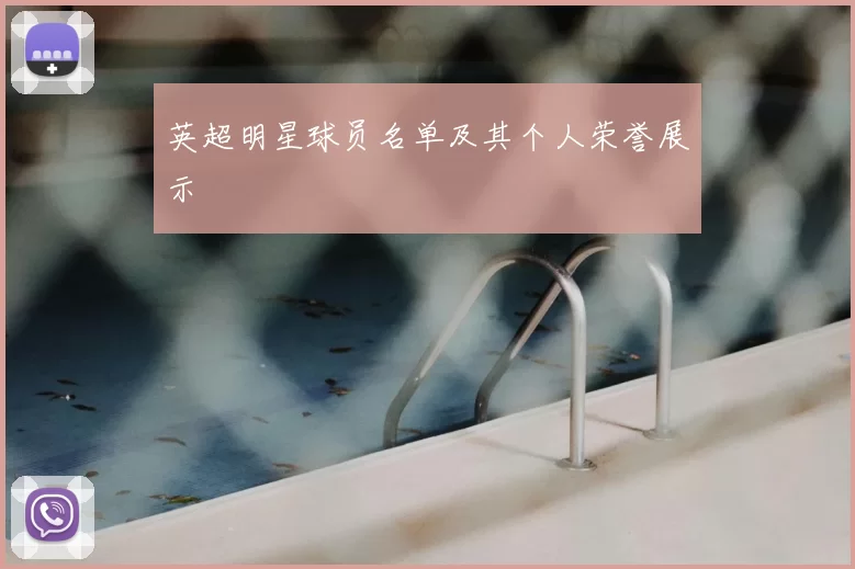 英超明星球员名单及其个人荣誉展示