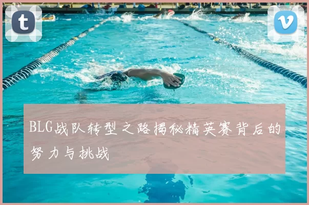 BLG战队转型之路揭秘精英赛背后的努力与挑战